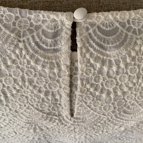 Loft White Dressy Blouse - Picture 4 of 5